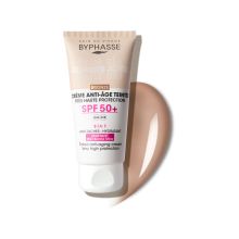 Byphasse - Anti-aging tinted face cream SPF 50+ - Bronze