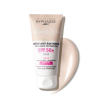 Byphasse - Anti-aging tinted facial cream SPF 50+ - Light