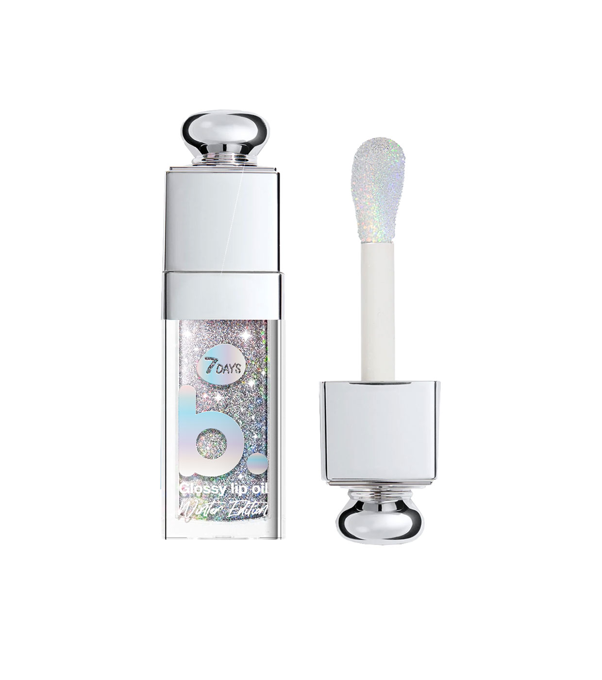 Buy 7DAYS - *Winter Edition* - Glossy Lip Oil - 02: Holo baby