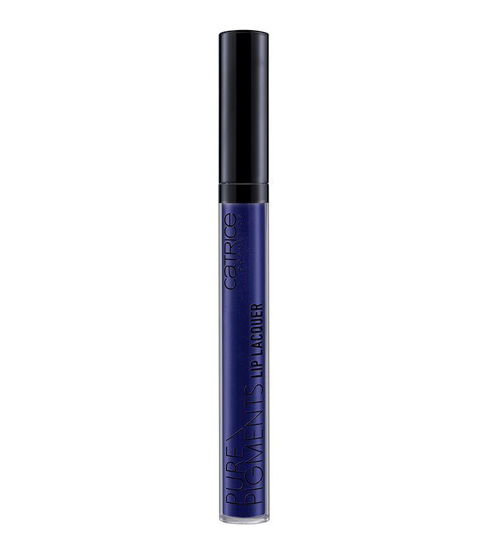 navy blue liquid lipstick