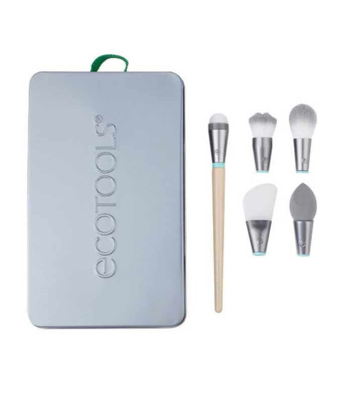 Interchangeables Daily Essentials Total Face Makeup Brush Kit – EcoTools  Beauty