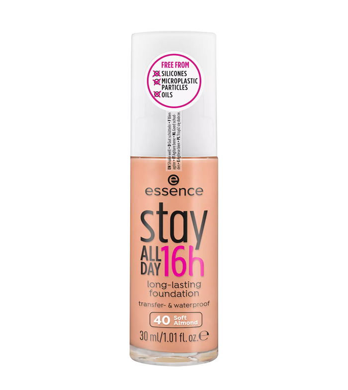 Buy essence - Long-lasting make-up base Stay All Day 16h - 40: Soft Almond