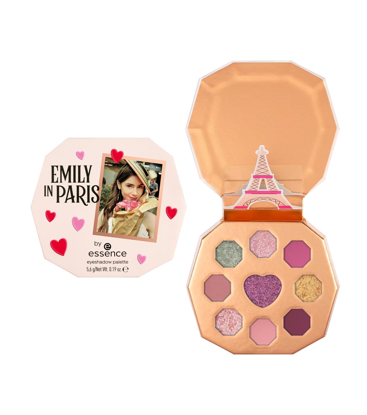 | Eyeshadow essence Paris* #MeetMeAtTheEiffelTower - Maquillalia Palette Buy In - *Emily - 01:
