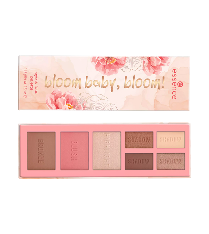 Essence Bloom Baby, Bloom! Eye & Face Palette - Makeup Palette