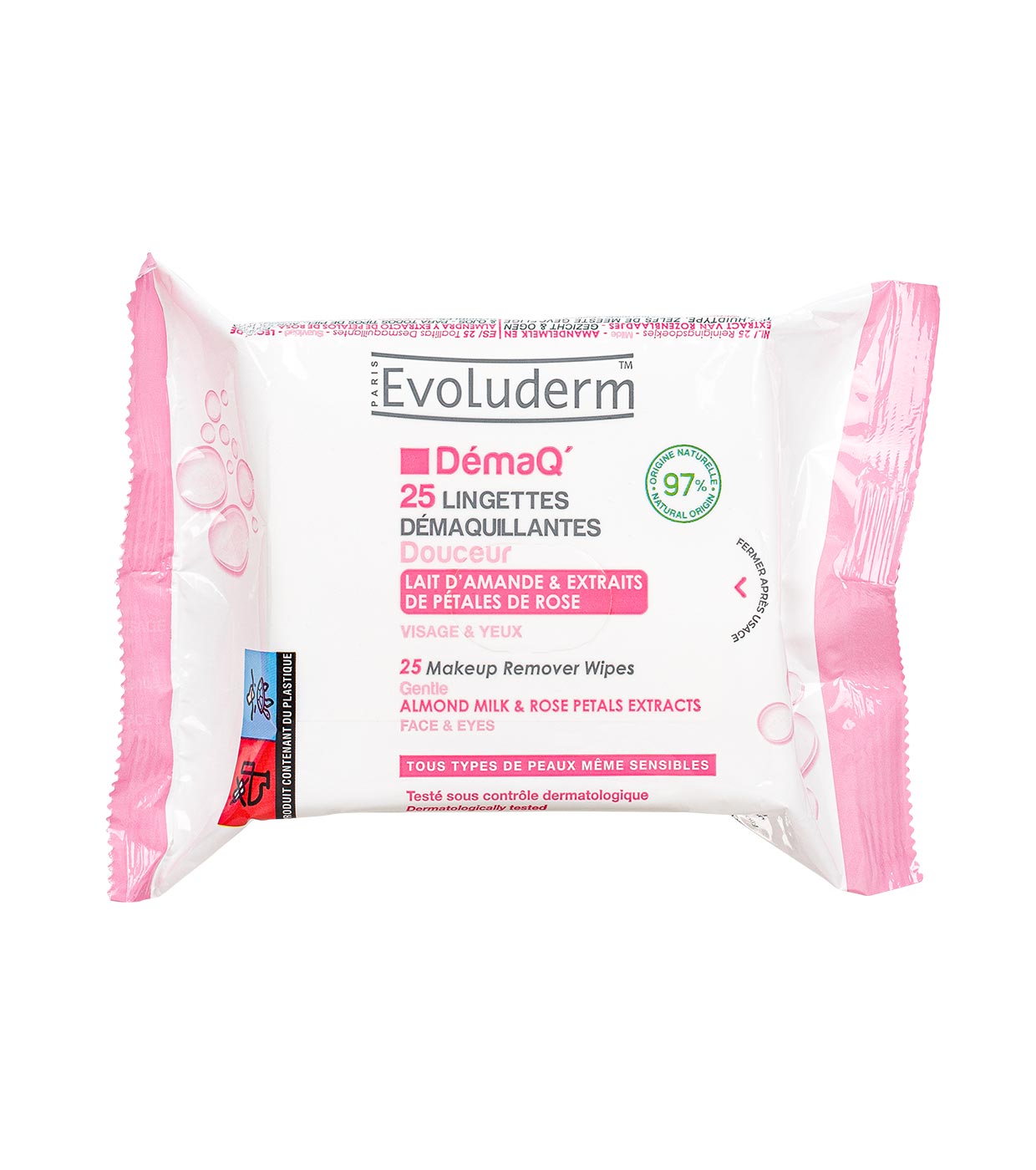 72 Extra-Gentle Cleansing Baby Wipes – Evoluderm