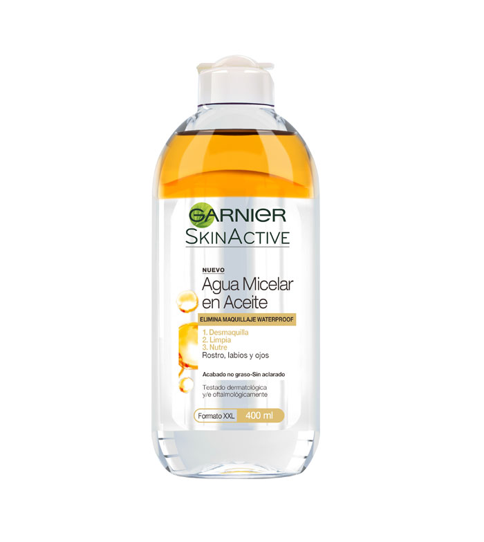 Agua micelar Garnier Skin Active todo en 1 piel sensible 400 ml