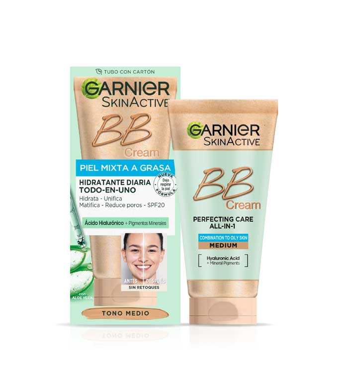 Buy Garnier - BB cream combination to oily skin - | Maquibeauty