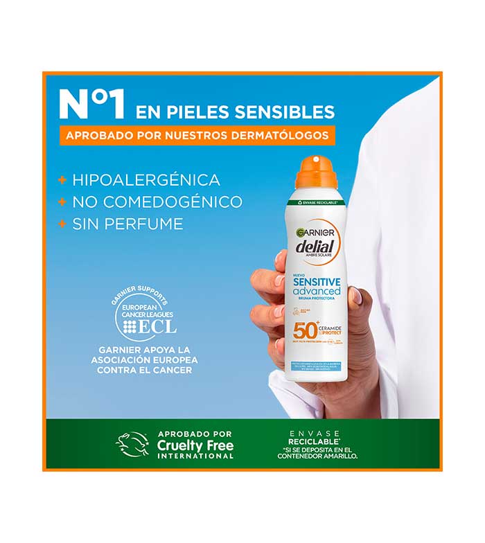 Delial Sensitive Advanced Bruma Facial Hidratante SPF50