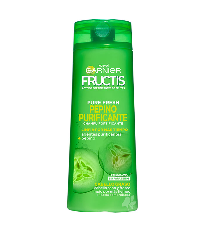 beneden essence wastafel Buy Garnier - Fructis Pure Fresh Shampoo Cucumber cleansing - Hair fat  without silicone without parabens | Maquibeauty