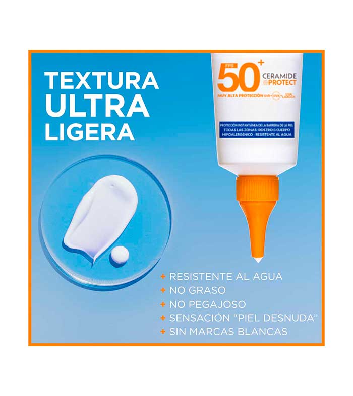Body Delial Ceramide Garnier Advanced - SPF50+ Sensitive Buy | Protect Maquillalia Serum