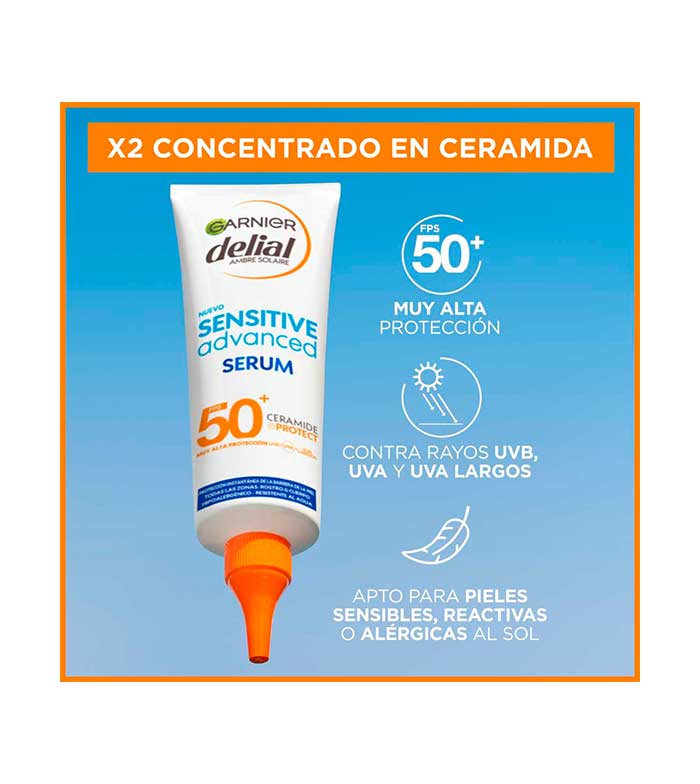 Buy Garnier - Sensitive Advanced Protect Ceramide Maquillalia SPF50+ Delial Serum | Body
