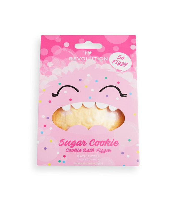 I Heart Revolution - Bath bomb Cookie Bath Fizzer - Sugar Cookie