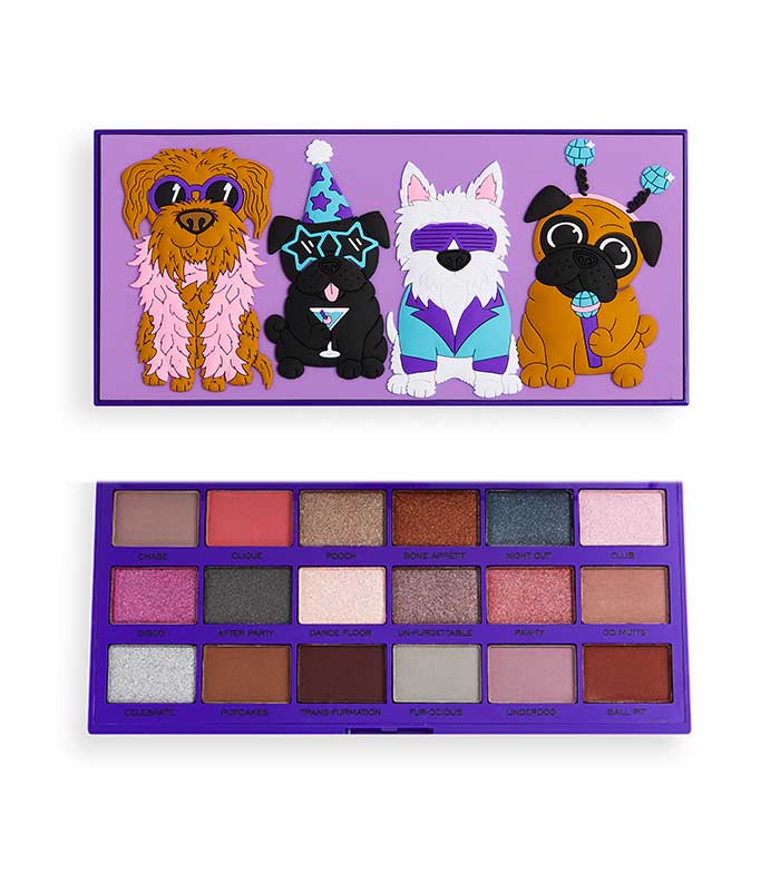 Buy I Heart Revolution - Party Pooches Eyeshadow palette | Maquibeauty