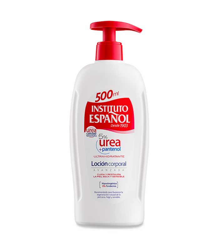 geweer Willen symbool Buy Instituto Español - Urea moisturizing body lotion with Panthenol 500ml  | Maquibeauty