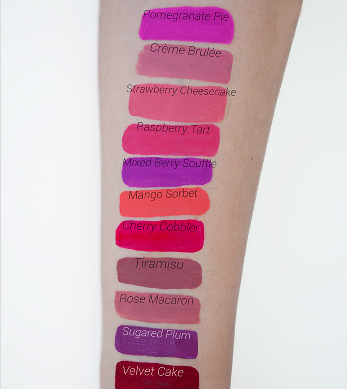 Jordana Sweet Cream Matte Liquid Lipstick 11 Red Velvet Cake