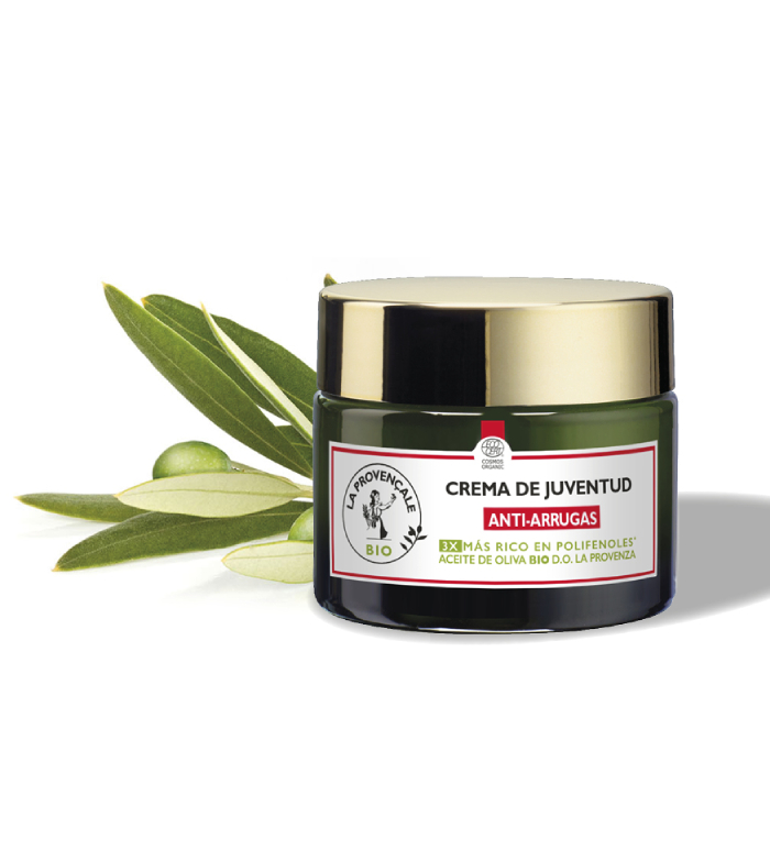La Provencale Bio – Anti-Age Youth Cream – Certified Organic Face Care –  Organic AOC Provence Olive Oil – For All Skin Types, Even Sensitive – 50 ml