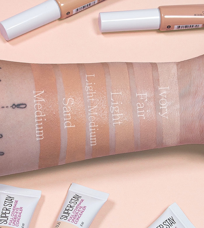 maybelline light medium concealer