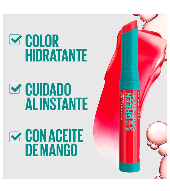 Buy Maybelline - *Green - 002: Blush | Bonfire Balm Tinted Edition* Lip Balmy - Lip Maquillalia