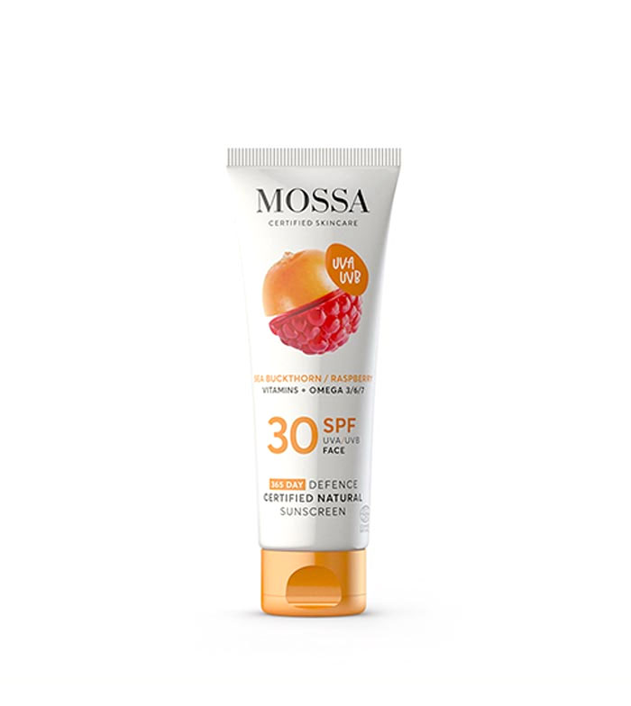 mossa 365 day defence certified natural sunscreen for face