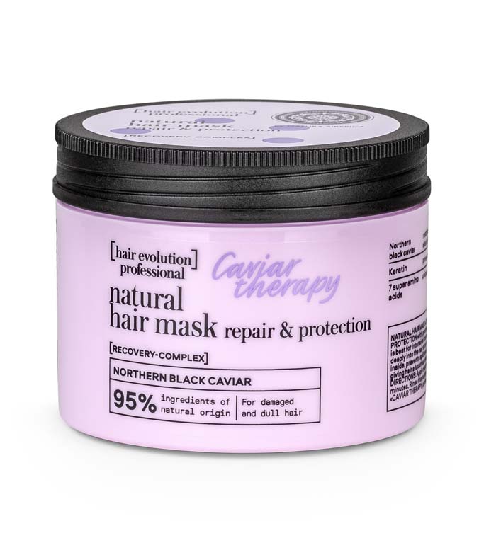 Buy Natura Siberica - *Hair Evolution* - Natural hair mask Caviar therapy -  Repair and protection | Maquibeauty