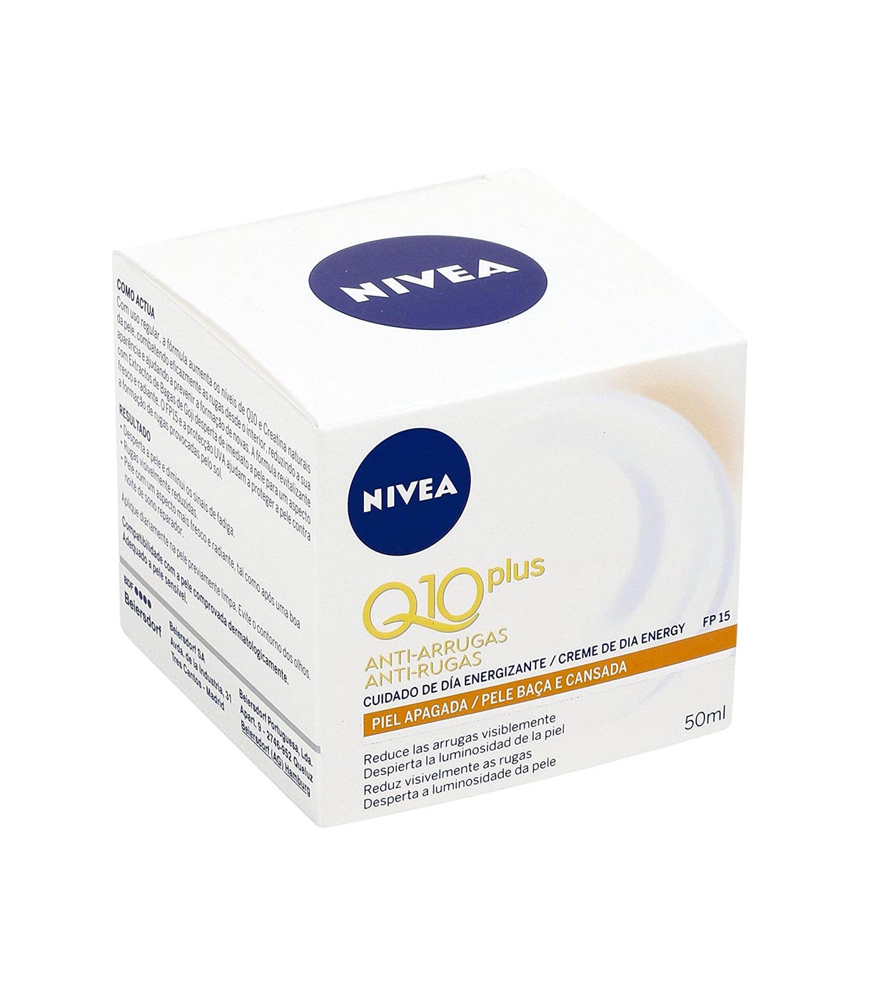 religie Gemoedsrust schade Buy Nivea - Energizing anti-wrinkle day cream Q10 Energy PF15 - Lifeless  skin | Maquibeauty