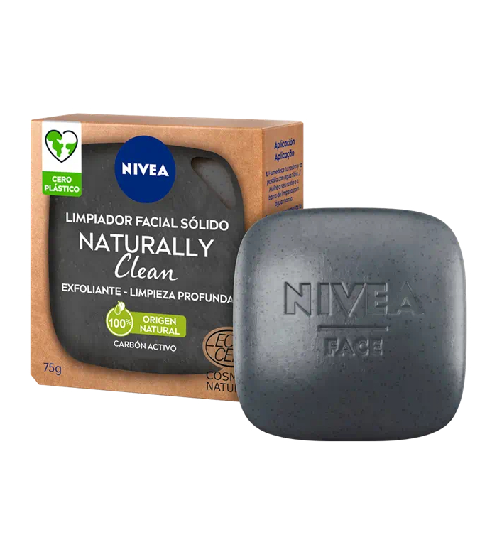 Socialistisch diagonaal verkoudheid Buy Nivea - Naturally Clean solid face scrub - Deep cleansing | Maquibeauty