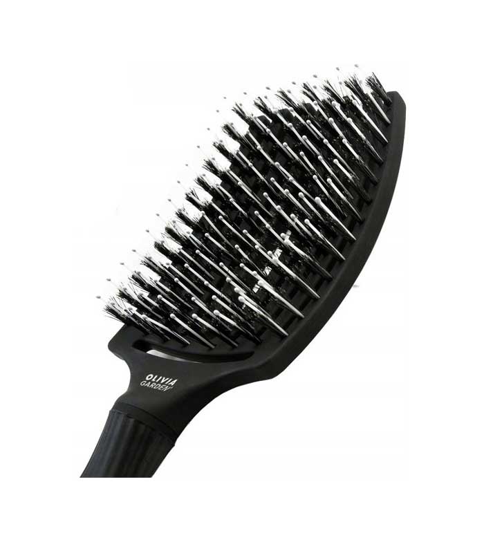 Buy Olivia Garden - | Fingerbrush Large Combo Hairbrush - Black Maquillalia