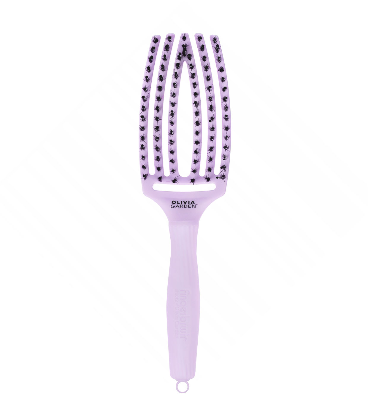 Buy Olivia Garden - Combo Brush Medium Hair Fingerbrush | Lavender - Maquillalia