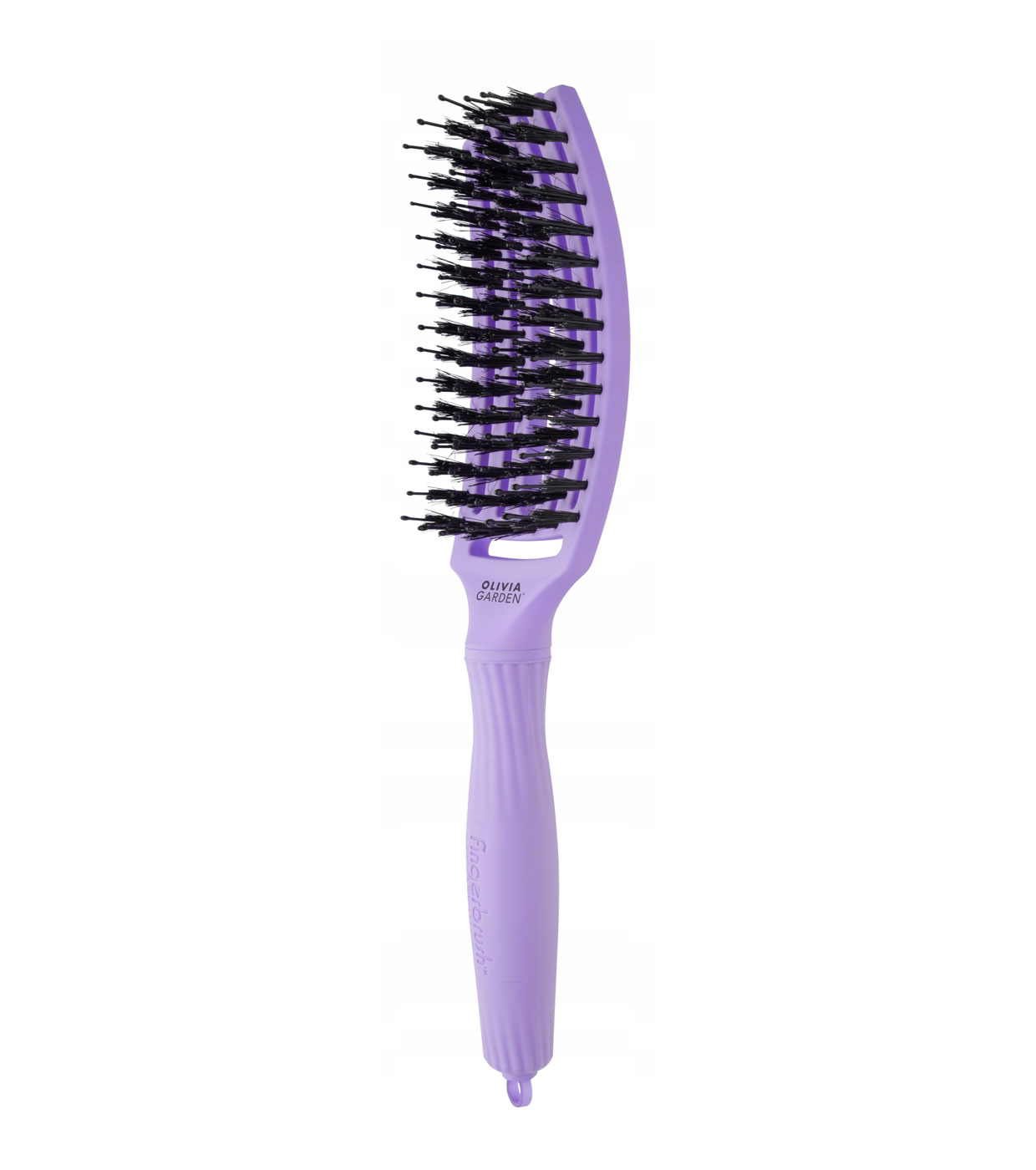 Buy Olivia Garden - Maquillalia Medium | - Hair Lavender Combo Fingerbrush Brush