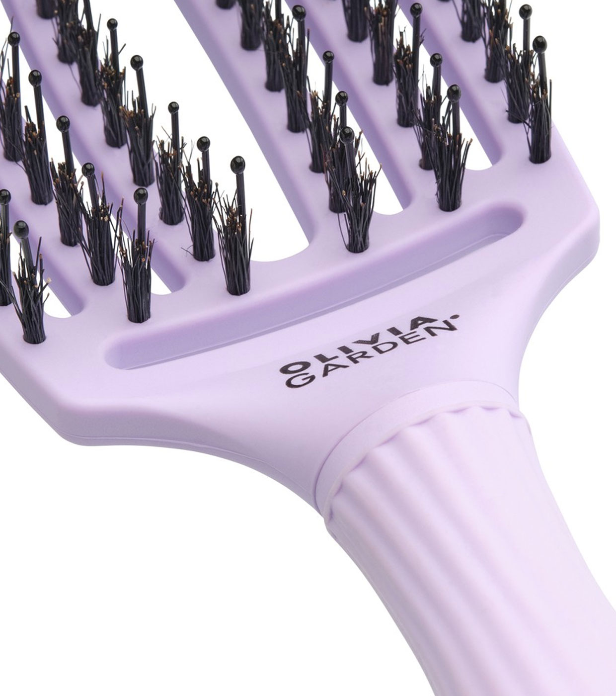 Buy Olivia Garden - Fingerbrush Brush | Maquillalia Medium Lavender - Hair Combo