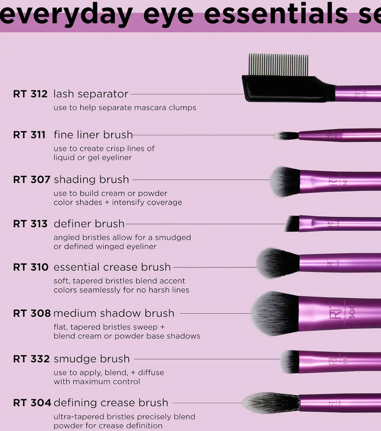 Real Techniques, Makeup Brushes & Sets