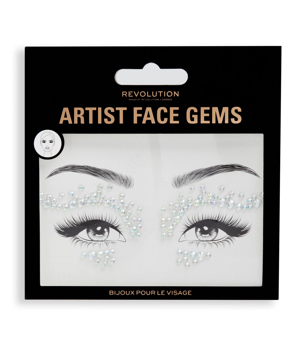 How to Apply Face Gems and Make Them Stay