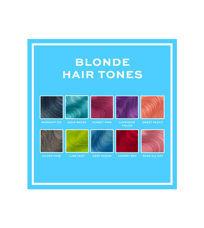Buy Revolution Haircare - Semi-permanent coloring for blonde hair Hair  Tones - Aqua Waves | Maquibeauty
