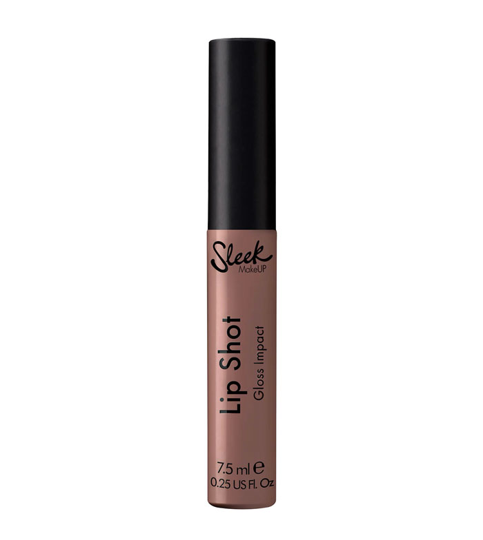 sleek metallic lip gloss