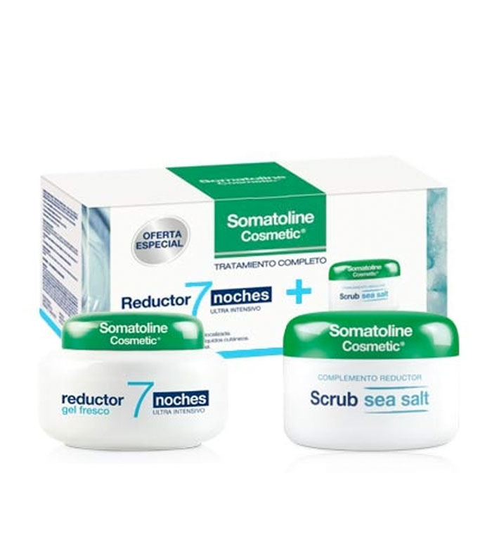 Somatoline gel reductor intensivo 7 noches 400ml +exfoliante 350g -  Farmacia en Casa Online
