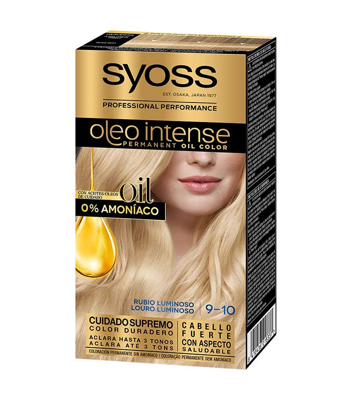 spreken Maan oppervlakte dichtbij Buy Syoss - Dye Oil Intense 9-10 Bright Blonde | Maquibeauty