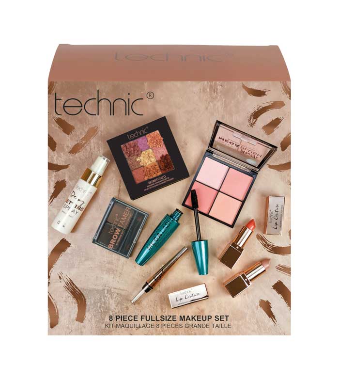 Buy Technic Cosmetics - Makeup Set 8 Piece Full Size Makeup Set |  Maquibeauty