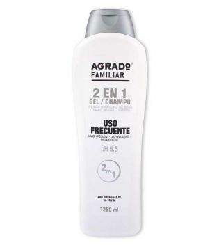 Agrado - Gel and shampoo frequent family use - 1250ml