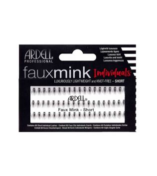 Ardell - Individual Fauxmink False Eyelashes - Short Black