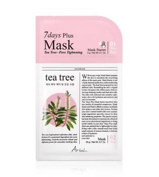 Ariul - Facial Mask 7 Days Plus - Tea Tree