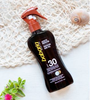 Babaria - Coconut spray sun tanning oil 200ml - SPF30