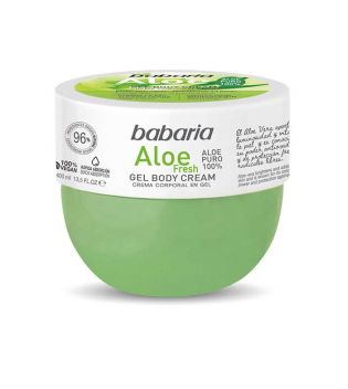 Babaria - 100% Gel Body Cream Aloe Fresh