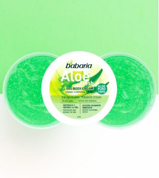 Babaria - 100% Gel Body Cream Aloe Fresh