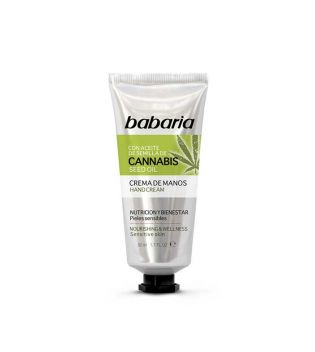 Babaria - Cannabis nourishing hand cream