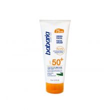 Babaria - Sun protection facial cream SPF50 + 75ml - Aloe