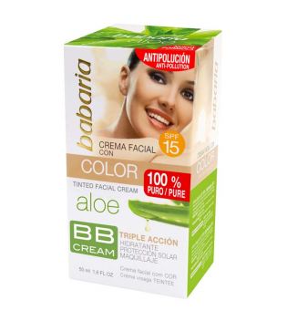 Babaria - BB Cream SPF15 Moisturizing Facial Cream