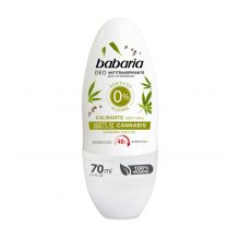 Babaria - Deo roll on soothing antiperspirant - Cannabis seed oil