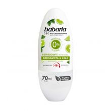 Babaria - Deo roll on refreshing antiperspirant - Bergamot and lime