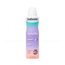 Babaria - Deodorant spray Invisible - Anti-stains