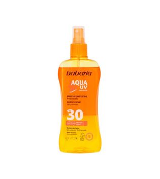 Babaria - Biphasic sunscreen spray Aqua UV SPF 30